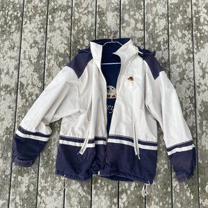 Y2K Monterey Bay Otter Reversible Rain/Fleece Jacket.